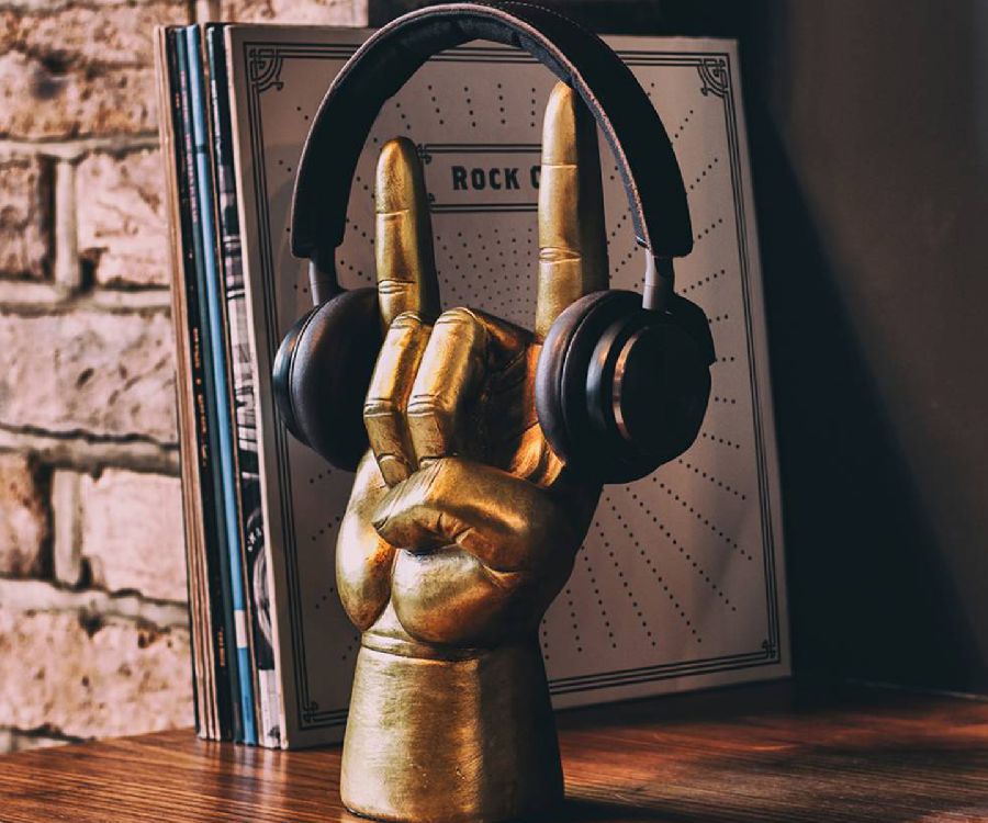 Hoofdtelefoon toebehoren Luckies Rock On Headphone Stand