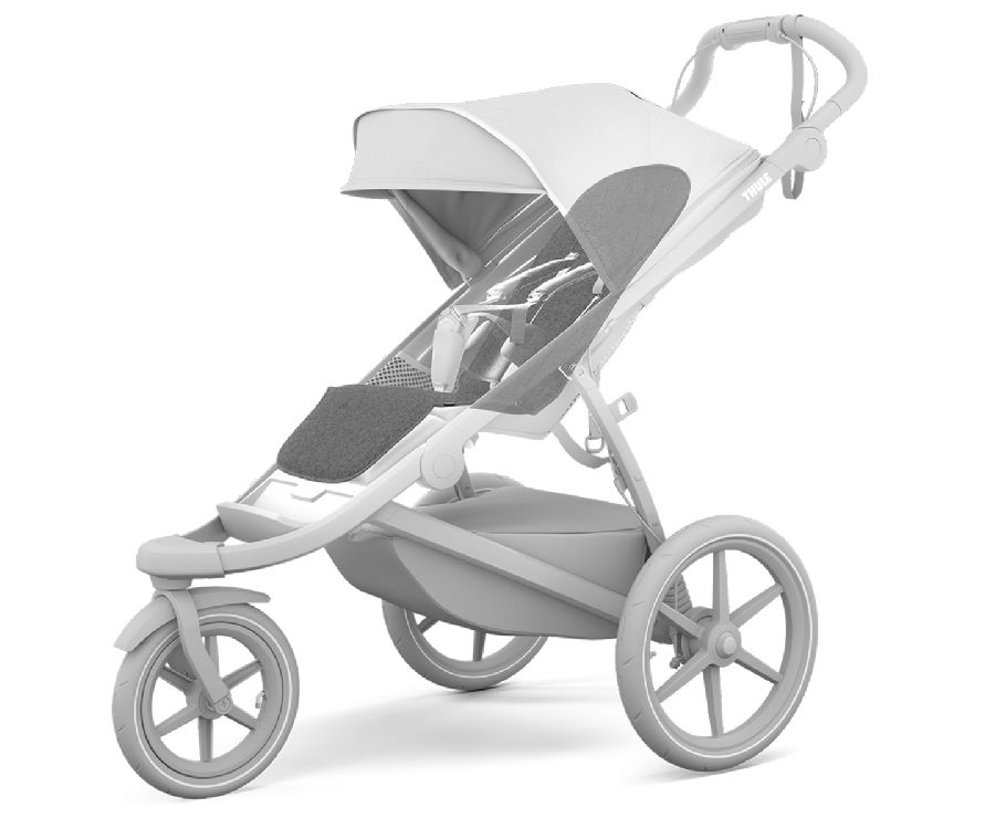 Inlegkussen Thule Stroller seat liner, geschikt voor buggy/fietskar/wandelwagen Thule Glide 2/Urban Glide 2/Urban Glide 2 Double/Urban Glide 3/Urban Glide 3 Double/Sleek/Sleek 2/Spring/Shine/Coaster XT 2/Courier 2/Chariot Cab/Chariot Cab 2/Chariot Lite 1/Chariot Lite 2/Chariot Cross 1 G3/Chariot Cross 2 G3/Chariot Sport 1 G3/Chariot Sport 2 G3