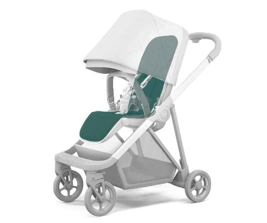 Inlegkussen Thule Stroller seat liner, geschikt voor buggy/fietskar/wandelwagen Thule Glide 2/Urban Glide 2/Urban Glide 2 Double/Urban Glide 3/Urban Glide 3 Double/Sleek/Sleek 2/Spring/Shine/Coaster XT 2/Courier 2/Chariot Cab/Chariot Cab 2/Chariot Lite 1/Chariot Lite 2/Chariot Cross 1 G3/Chariot Cross 2 G3/Chariot Sport 1 G3/Chariot Sport 2 G3