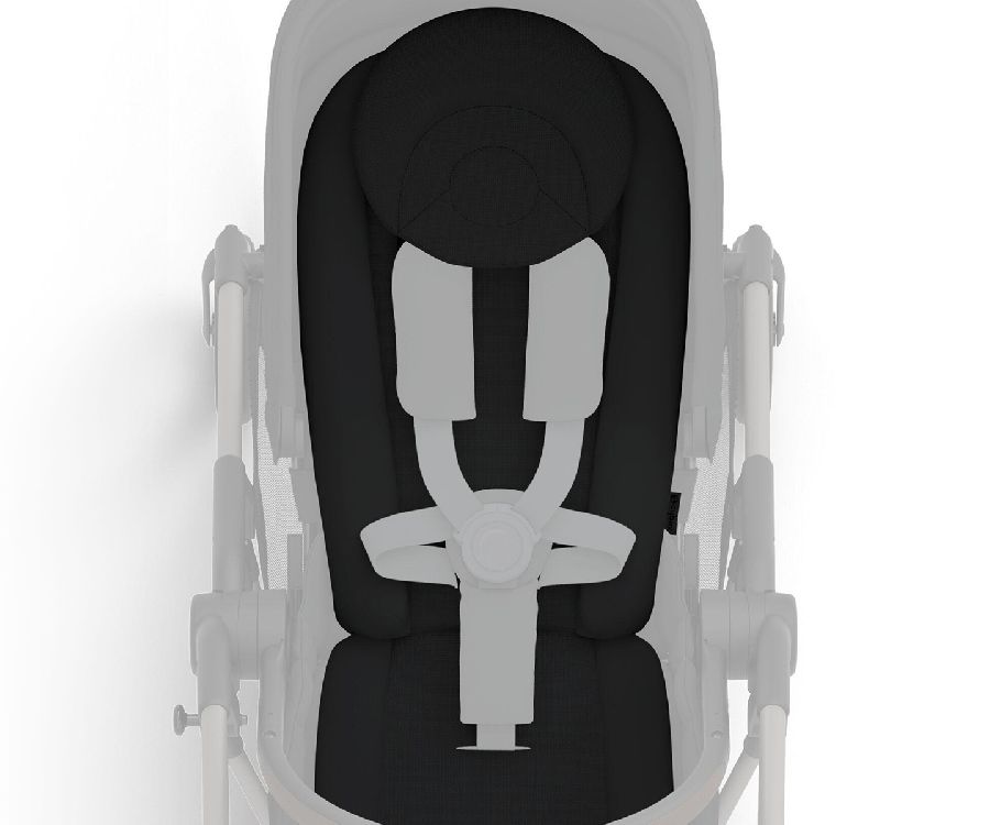 Inlegkussen Cybex Newborn Nest, geschikt voor buggy/draagmand/wandelwagen Cybex Lux 4.0/Priam 4.0/e-Priam/Balios S Lux 2.0/Gazelle S 2.0/Orfeo/Orfeo 2025/Coÿa/Eezy S + 2/Beezy 3.0/Libelle 3.0/Avi Spin/e-Gazelle S/Balios S Lux 3.0 | Platinum