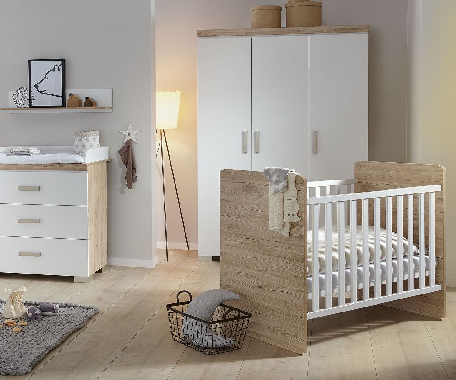 Bed Transland, Hilja, Hilja 60x120 omvb, babybed omvormbaar tot eenpersoonsbed