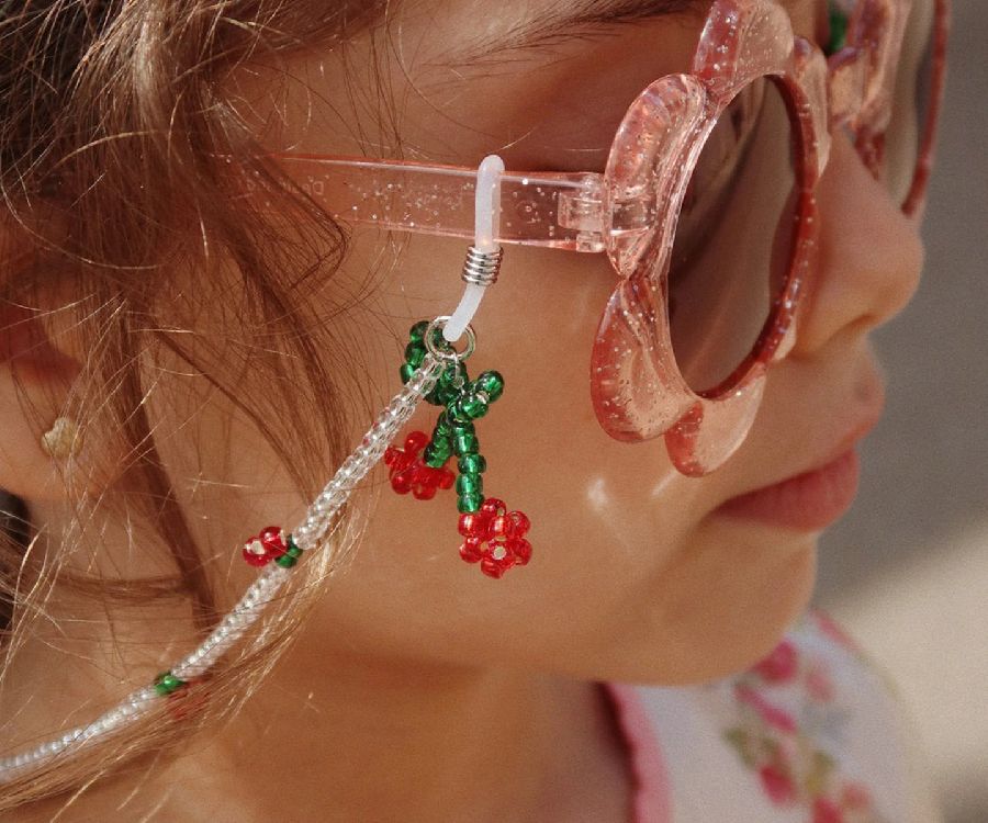 Cherry Konges Slojd Sunglasses bead chain cherry
