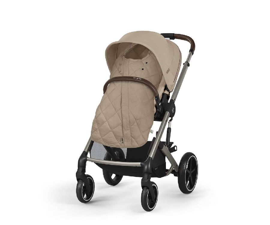Voetenzak Cybex Snogga 2, geschikt voor draagmand/wandelwagen/buggy Cybex Lux 4.0/Priam 4.0/e-Priam/Coÿa/Gazelle S 2.0/Eezy S + 2/Beezy 3.0/Libelle 3.0/Libelle 2025/Orfeo/Orfeo 2025/Avi Spin/e-Gazelle S | Gold