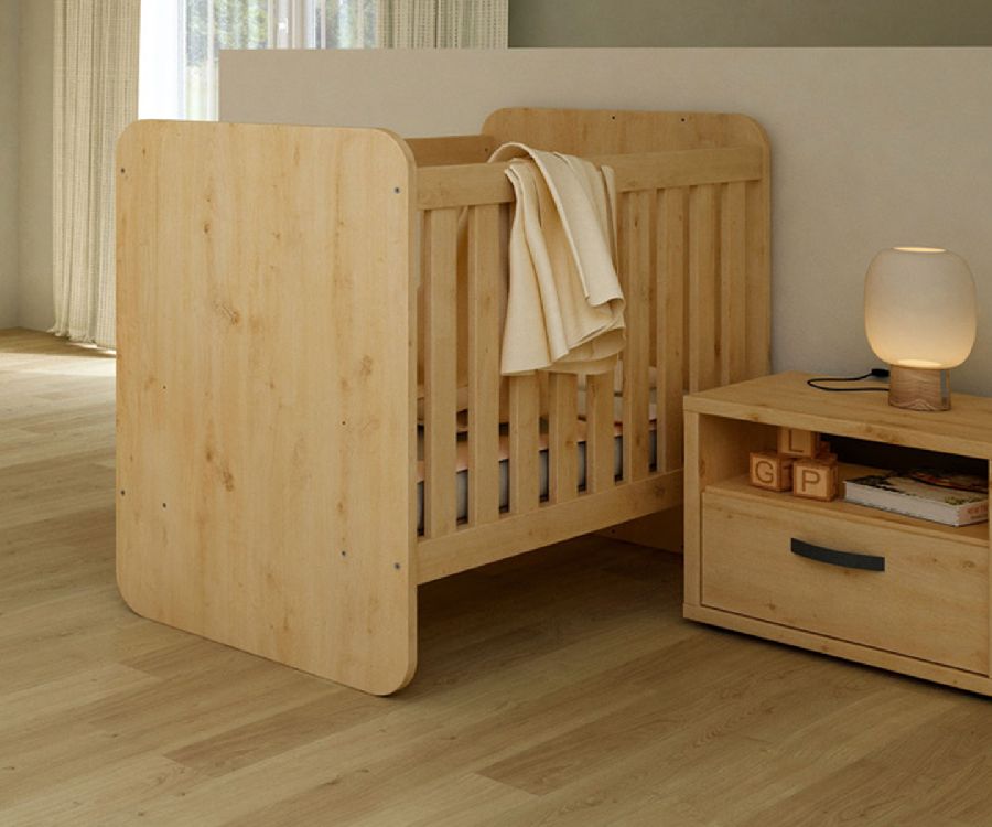 Bed NEYT, Lina, Lina 60x120 omvb, babybed omvormbaar tot eenpersoonsbed