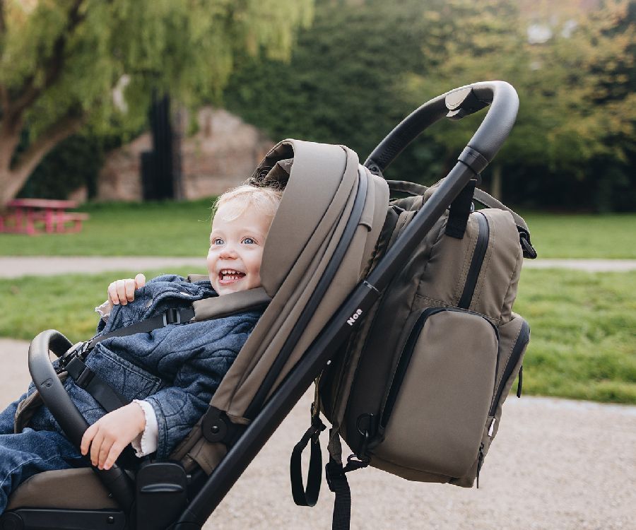 Verzorgingstas Pericles, rugzak met luiermat, geschikt voor Pericles Crios 4.0/XS 3.0/Juno/Juno 2.0/Noa